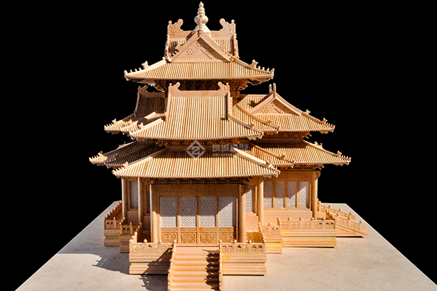 故宮角樓-古建筑模型 - 北京筑城世紀(jì)模型公司案例