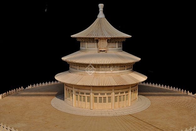 天壇祈年殿-古建筑模型 - 北京筑城世紀(jì)模型公司案例