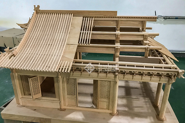 廡殿古建筑模型 - 北京筑城世紀(jì)模型公司案例